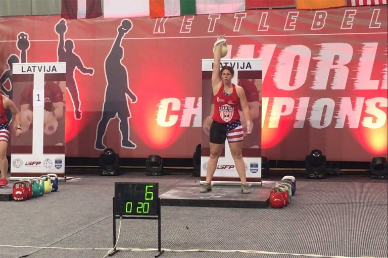 Read more about the article 21-year-old U.S. woman competes in World Kettlebell Sport Competition