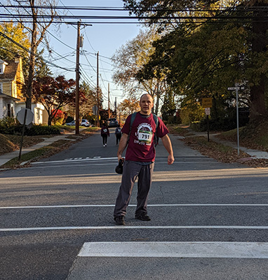 Midway through the race Midway through the race