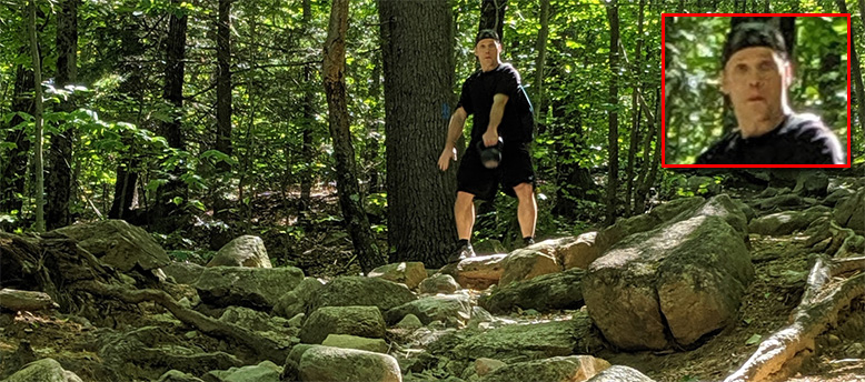 Kettlebell Swinging on the Trail Kettlebell Swinging on the Trail