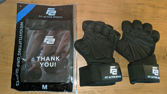 thumbnail image 2 of Fit Active Sports Ventilated Weight Lifting Gloves With Wrist Wraps - Gym & Cross Training Hand Protection 2 of 10