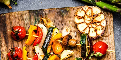 veggie kebob veggie kebob