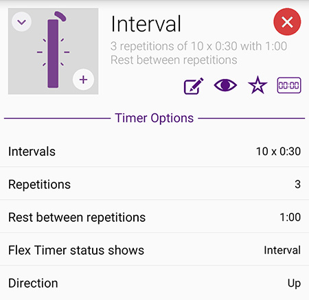 Flex Timer Set Up