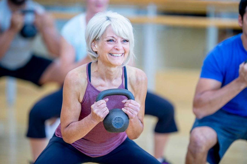 Best Kettlebell workouts for seniors for Weight Loss