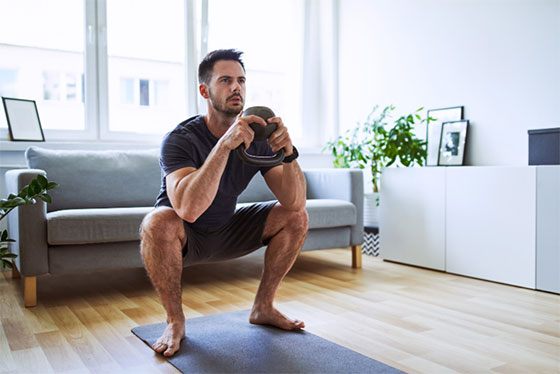 Kettlebell Squat