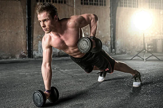 Man Exercising Man Exercising