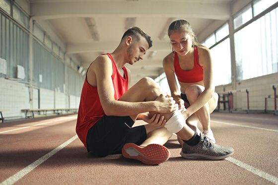 Injured Athlete